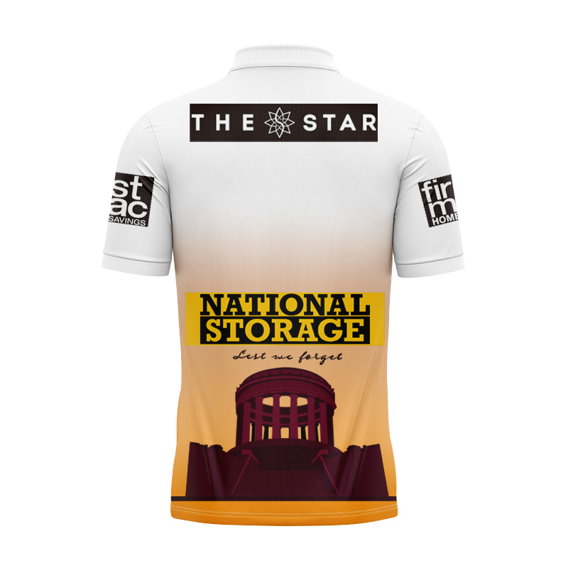 NRL Brisbane Broncos 2024 ANZAC Polo Shirt