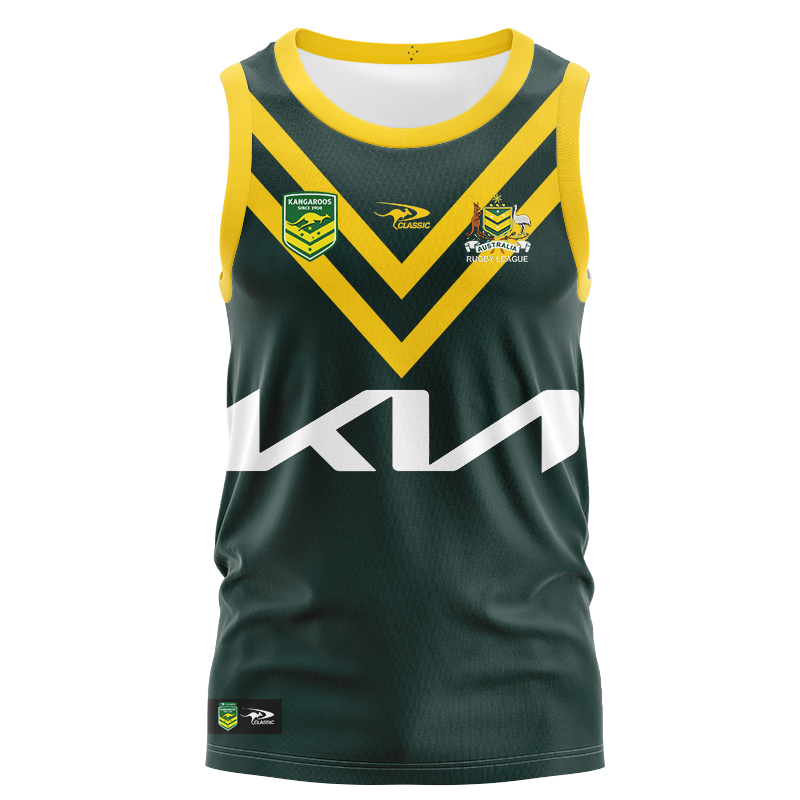 Australian Kangaroos 2024 Home Singlet