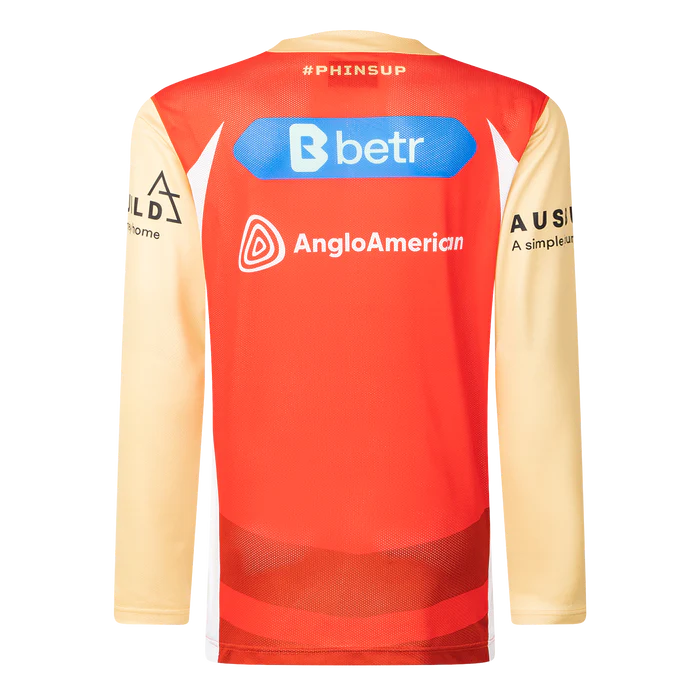 NRL Dolphins 2025 Long Sleeve Training Jersey