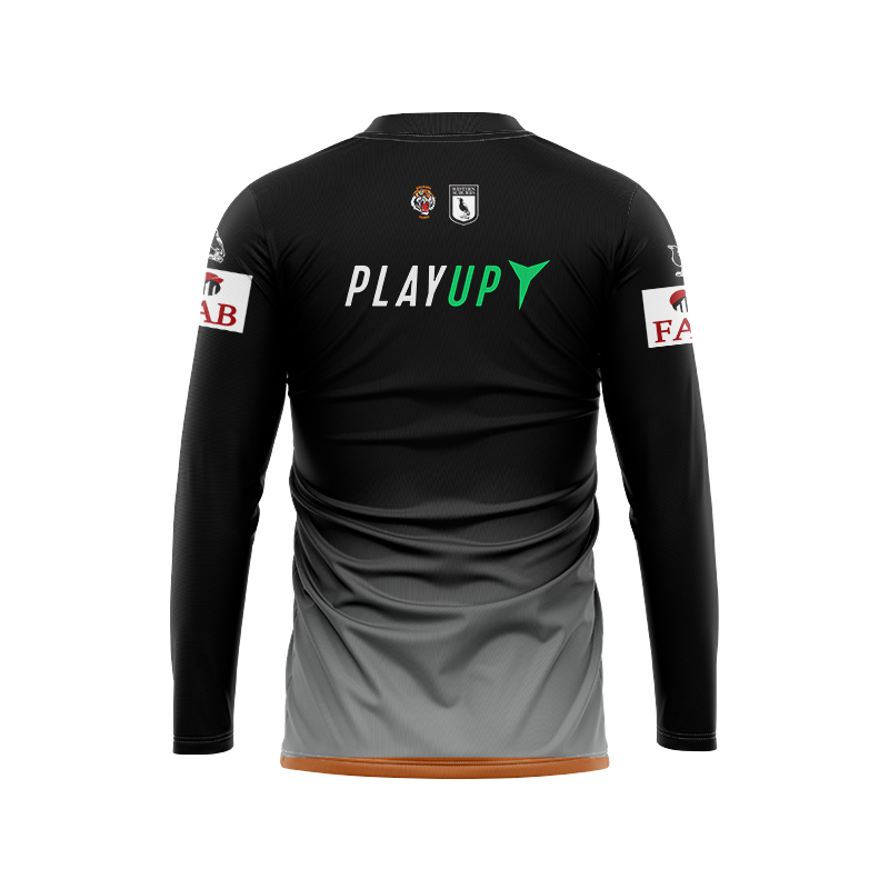 NRL Wests Tigers 2024 Long Sleeve Home Jersey