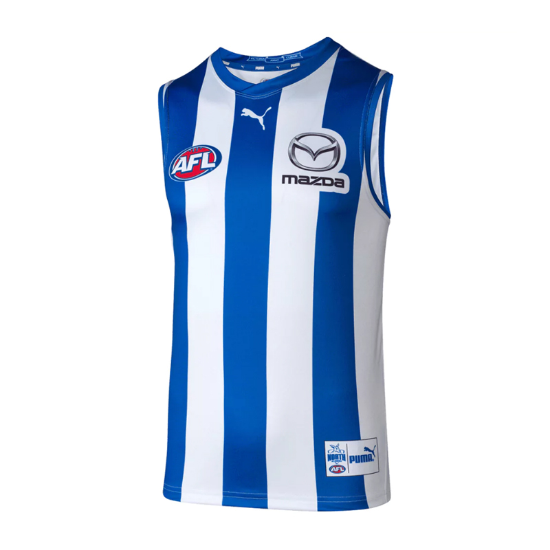 AFL North Melbourne Kangaroos 2023 Home Guernsey