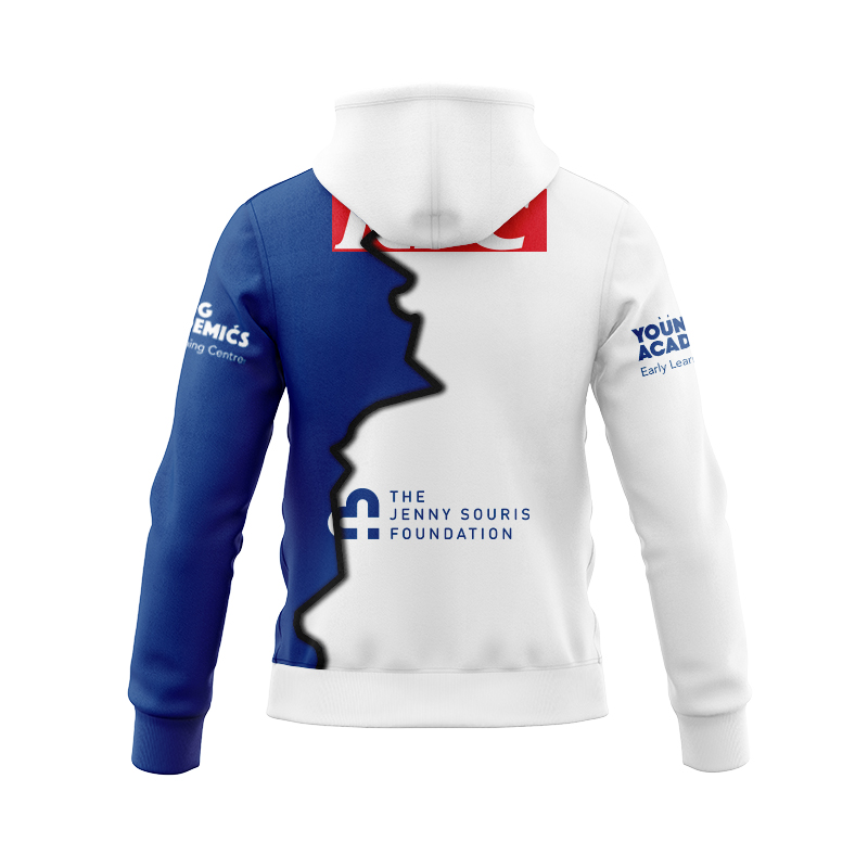 NRL Canterbury-Bankstown Bulldogs 2024 Mix Zipper Hoodie