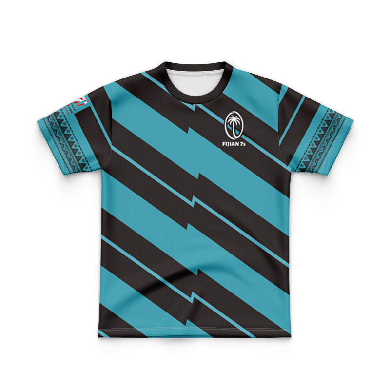 Kid's Fiji Rugby 2022 Away Jersey