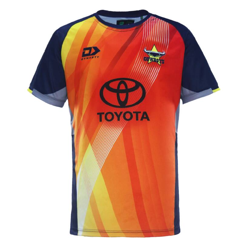 NRL North Queensland Cowboys 2024 Warm Up Jersey