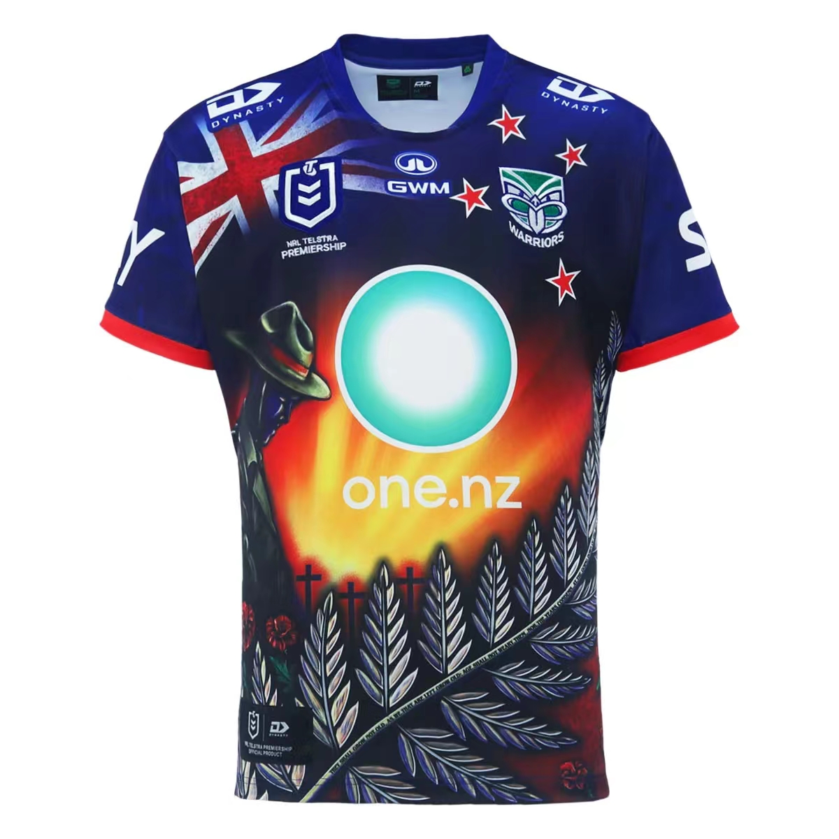NRL New Zealand Warriors 2024 ANZAC Jersey