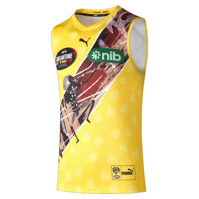 AFL Richmond Tigers 2023 Dreamtime Guernsey