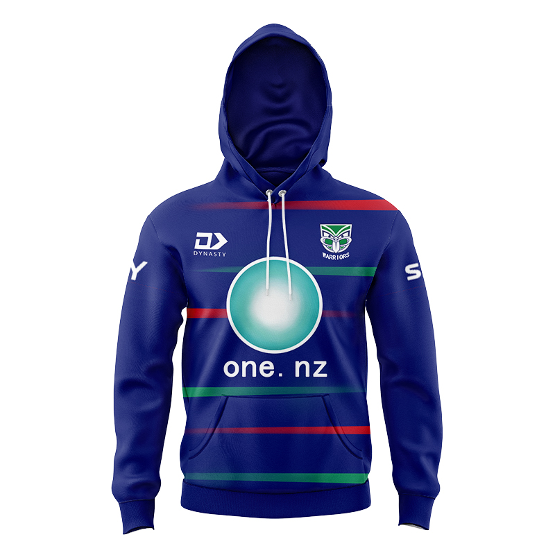Kid's NRL New Zealand Warriors 2024 Dynasty Training Hoodie