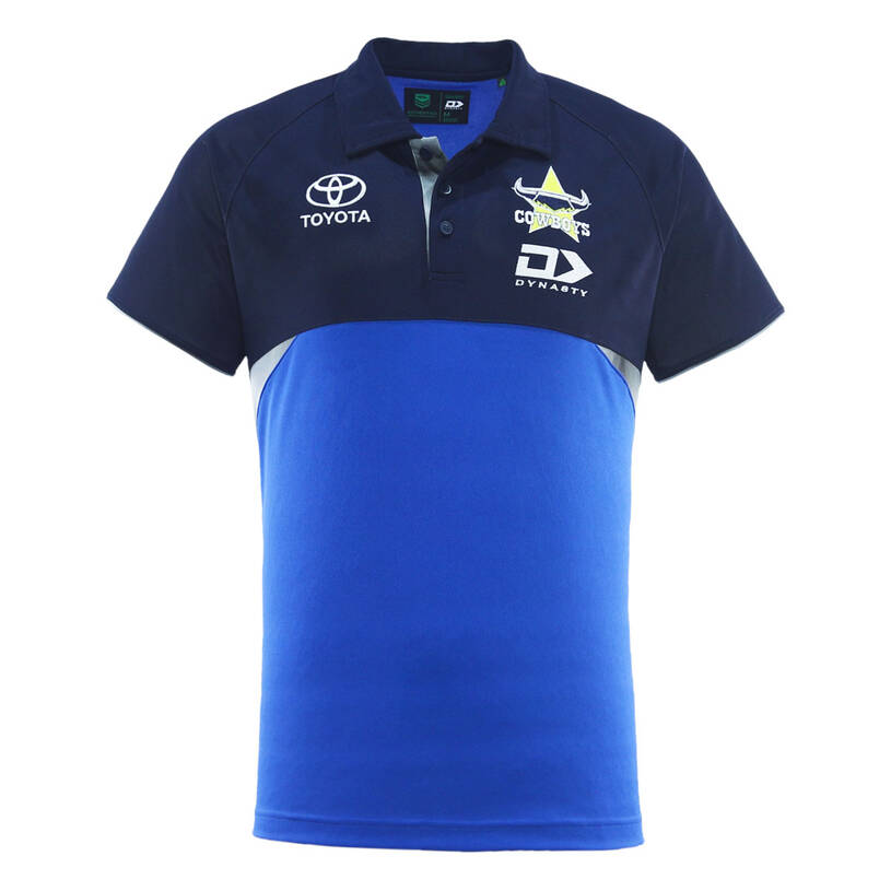 NRL North Queensland Cowboys 2025 Royal Polo Shirt
