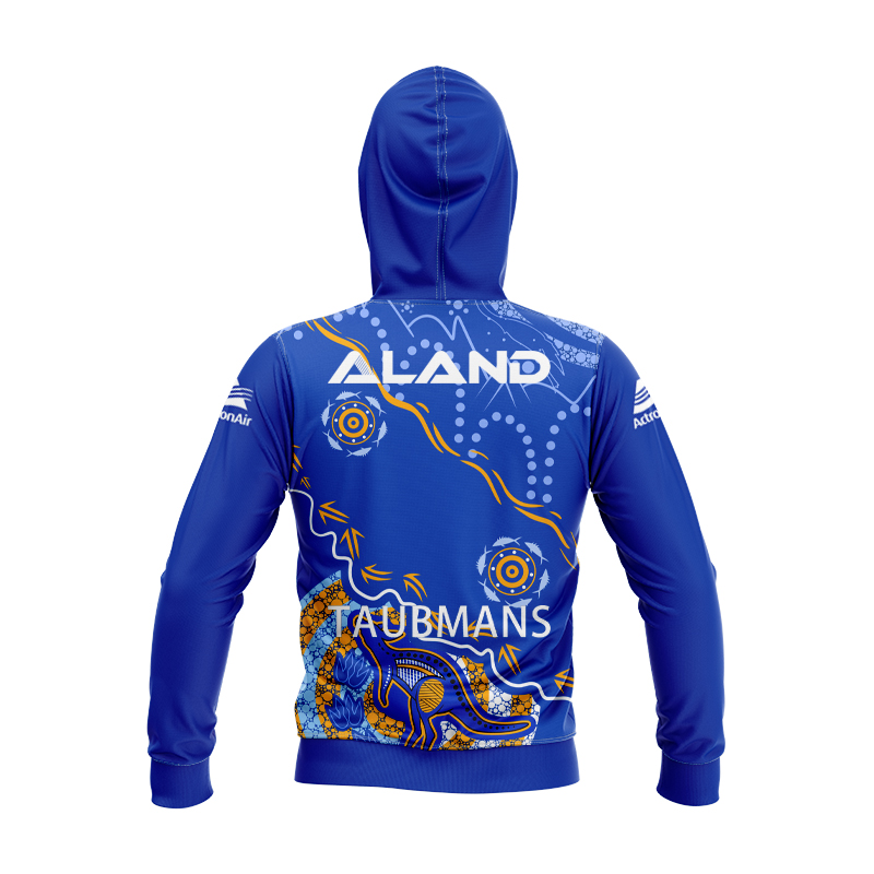 Kid's NRL Parramatta Eels 2024 Indigenous Hoodie