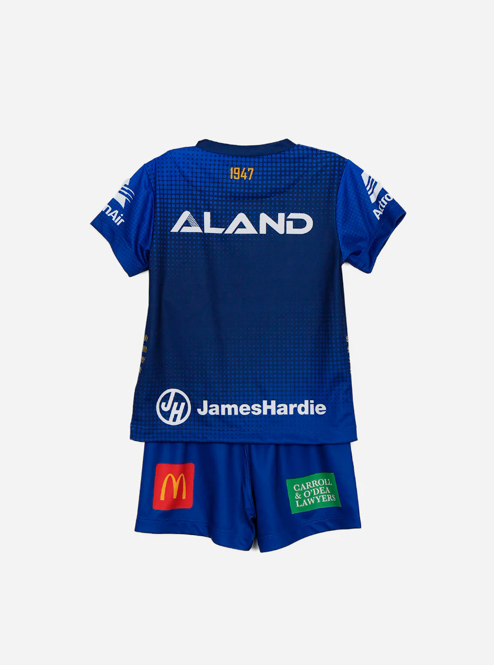 Kid's NRL Parramatta Eels 2025 Home Jersey+Shorts