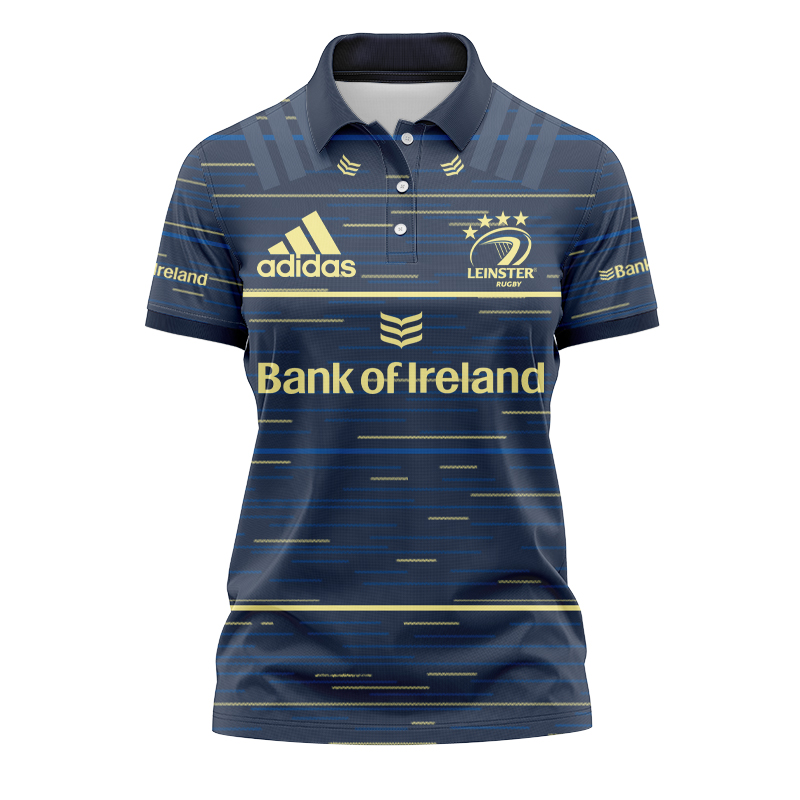 Women's Leinster Rugby 2021 Home Polo Shirt