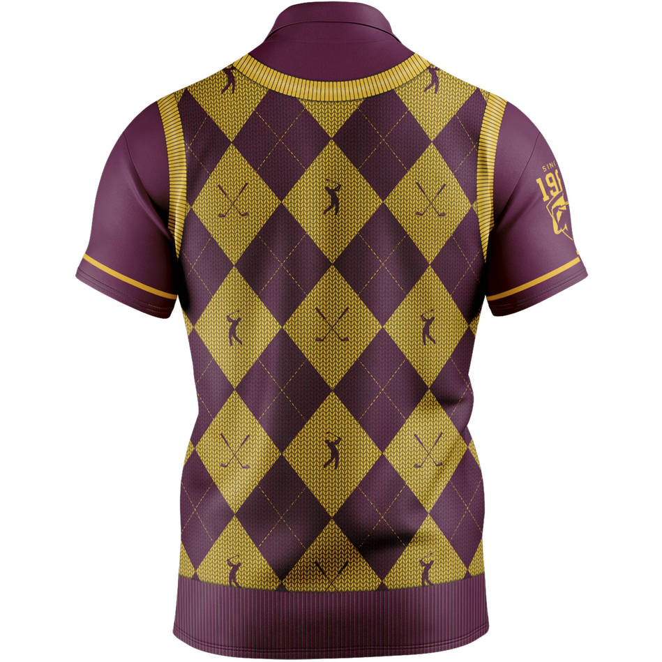 NRL Brisbane Broncos 2021 Golf Polo Shirt
