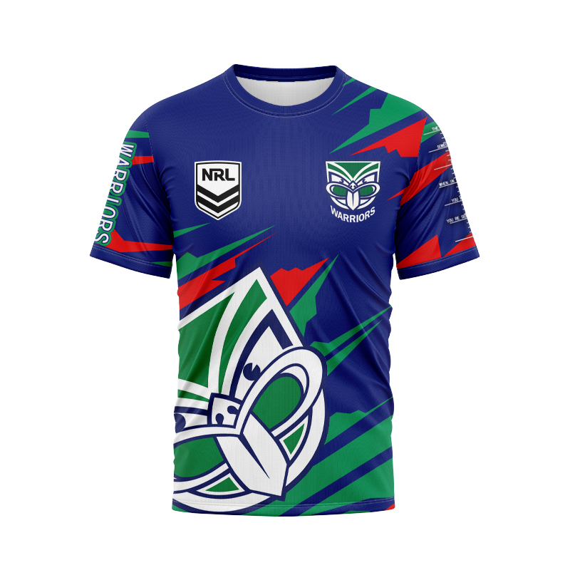 NRL New Zealand Warriors 2024 'FISHFINDER' Jersey