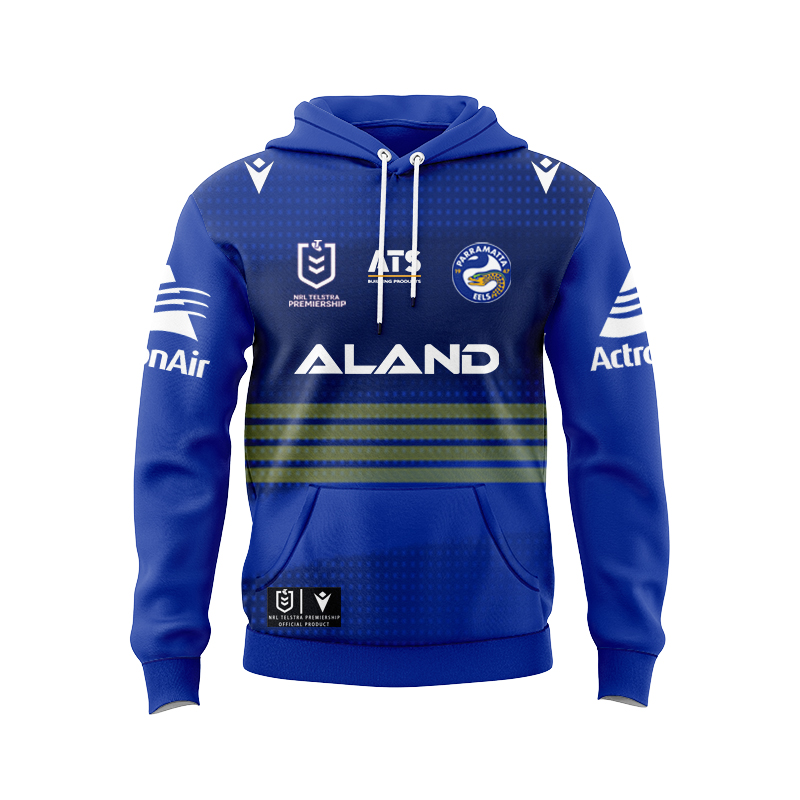 NRL Parramatta Eels 2024 Home Hoodie