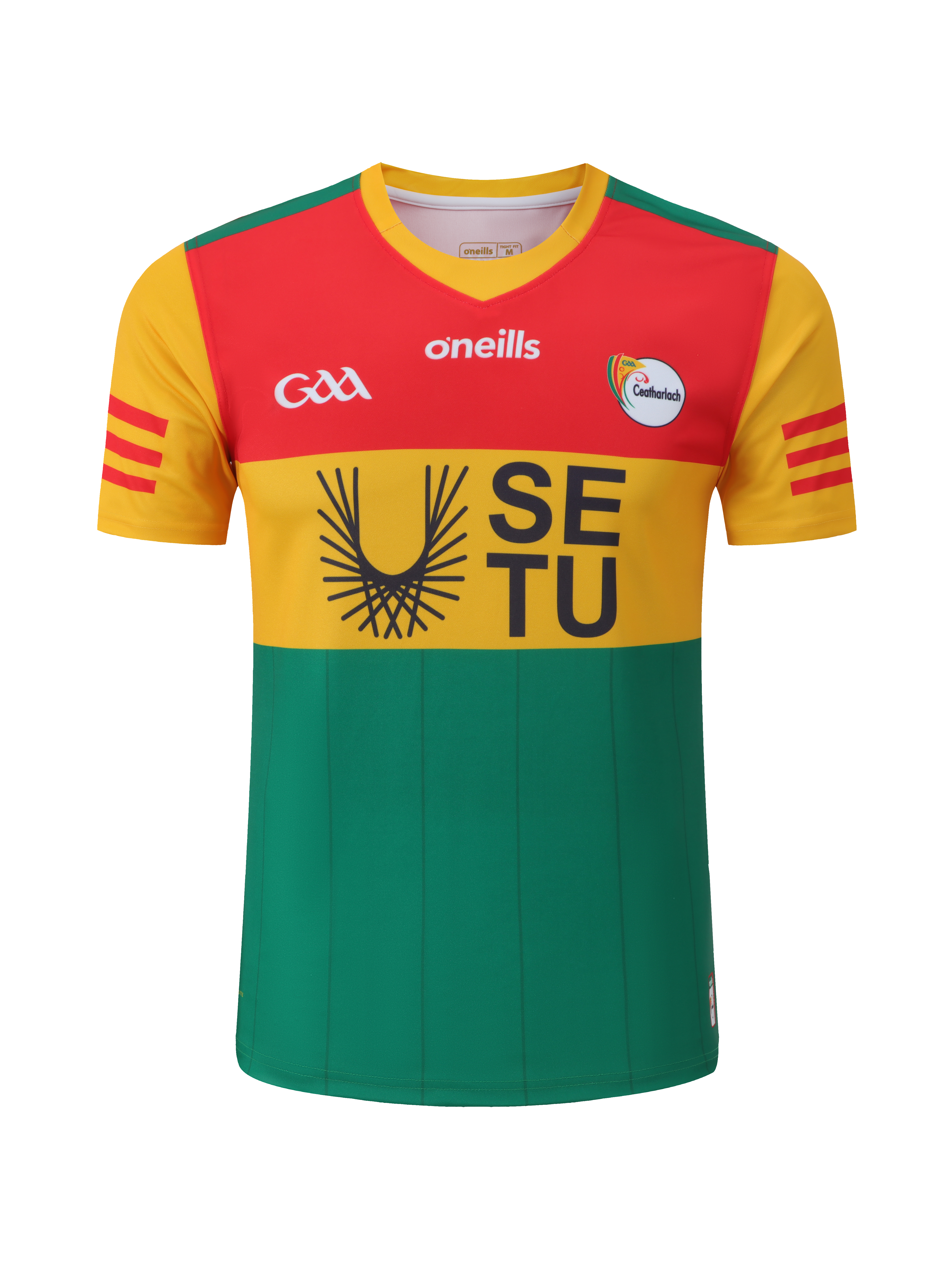 Men's Carlow GAA 2-Stripe 2022 Home Jersey