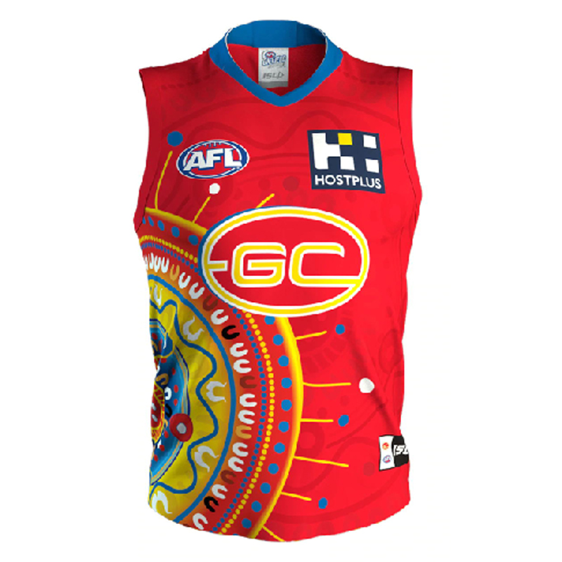 AFL Gold Coast Suns 2020 Indigenous Guernsey