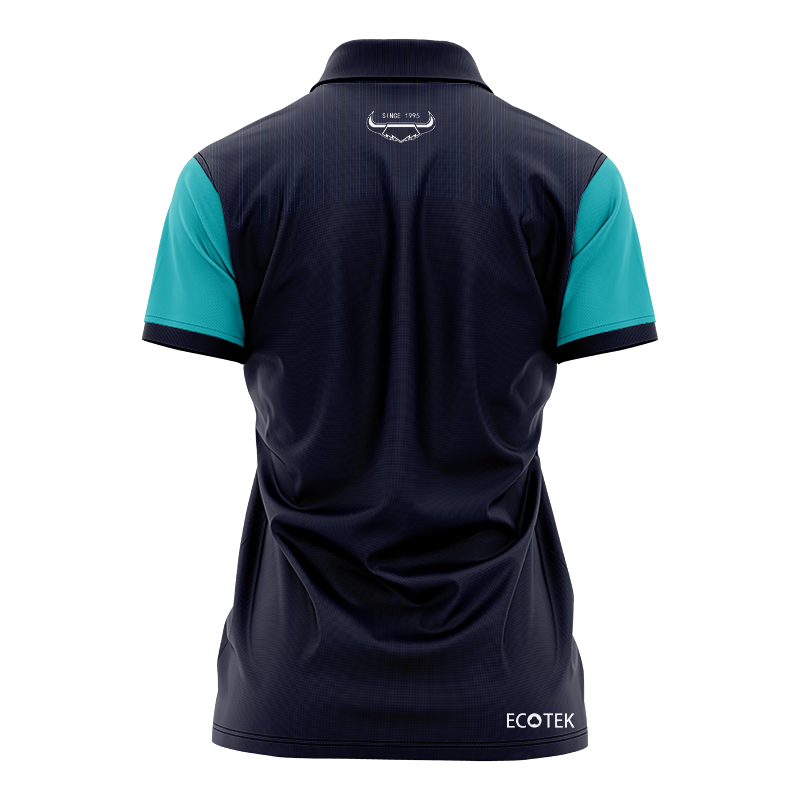 Women's NRLW North Queensland Cowboys 2024 Media Polo Shirt