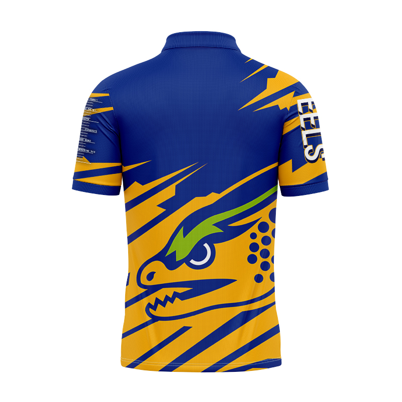 NRL Parramatta Eels 2024 'FISHFINDER' Polo Shirt