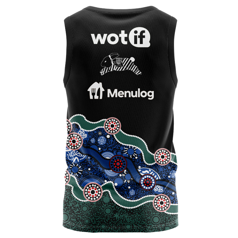NRL South Sydney Rabbitohs 2024 Indigenous Training Singlet