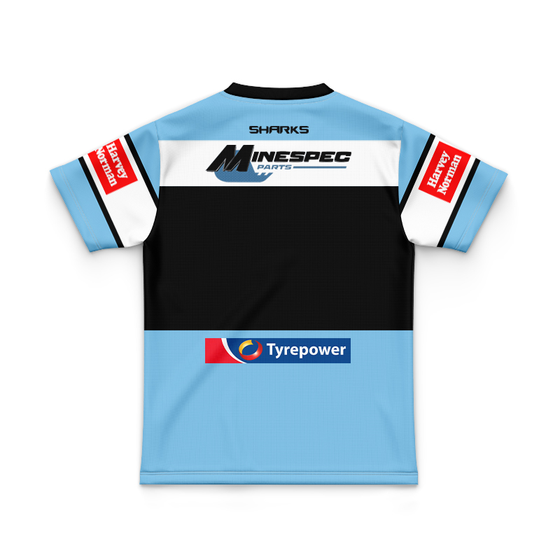 Kid's NRLW Cronulla-Sutherland Sharks 2024 Home Jersey