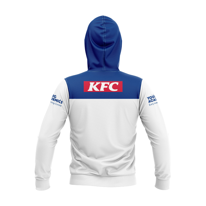 Kid's NRL Canterbury-Bankstown Bulldogs 2024 ANZAC Hoodie