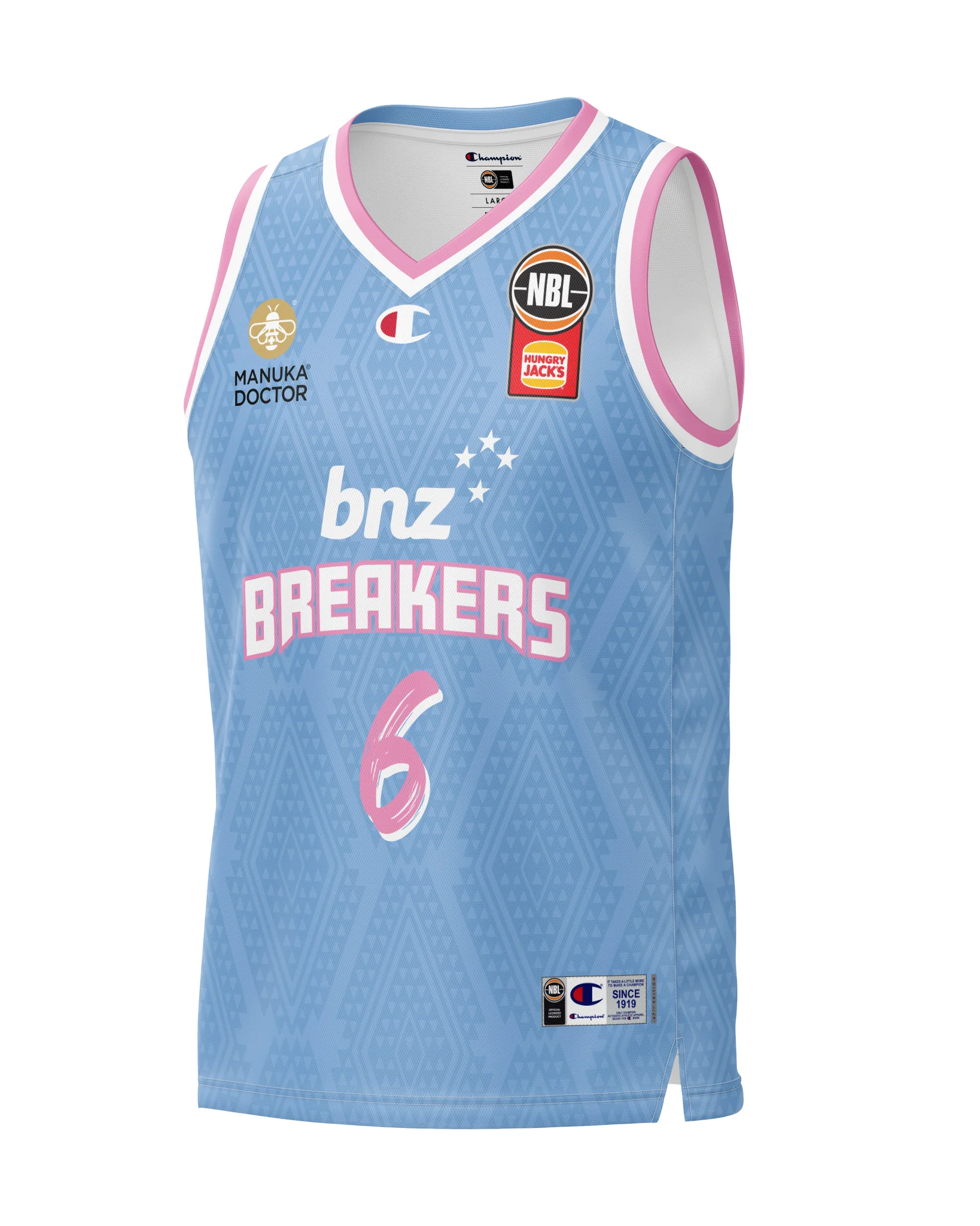 New Zealand Breakers 24/25 Alternate Jersey - Parker Jackson-Cartwright