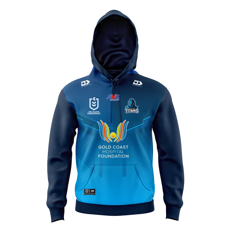Kid's NRL Gold Coast Titans 2025 Junior Home Hoodie