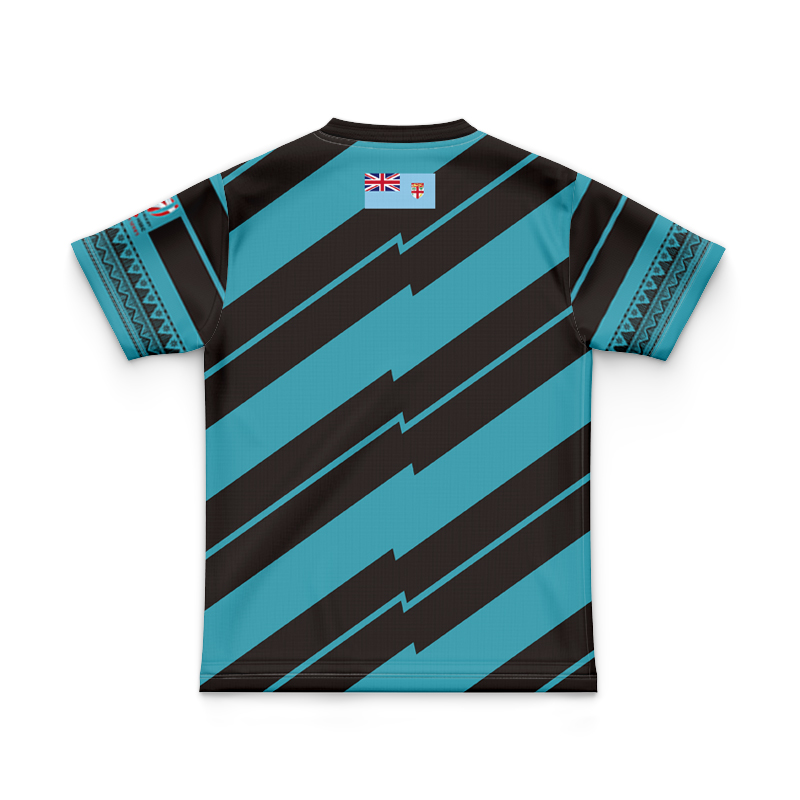 Kid's Fiji Rugby 2022 Away Jersey