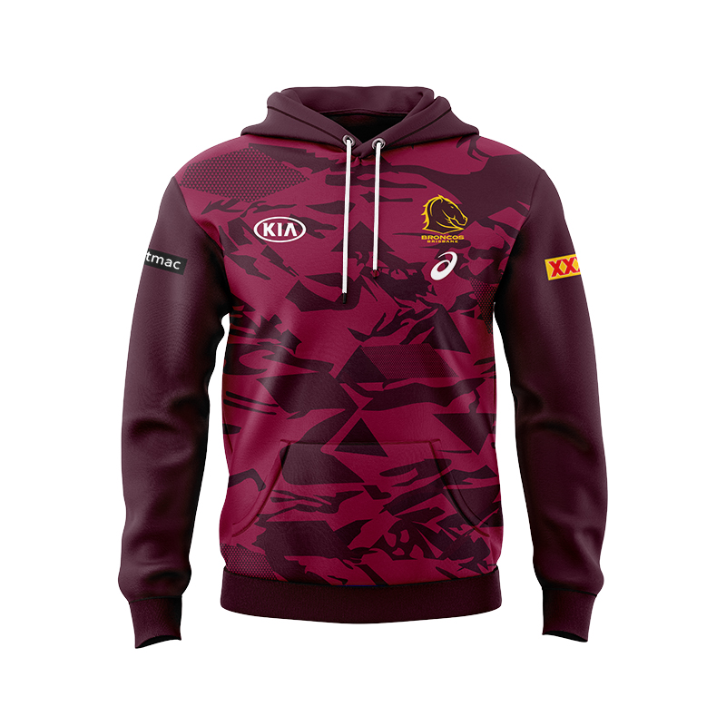 NRL Brisbane Broncos 2021 Hoodie