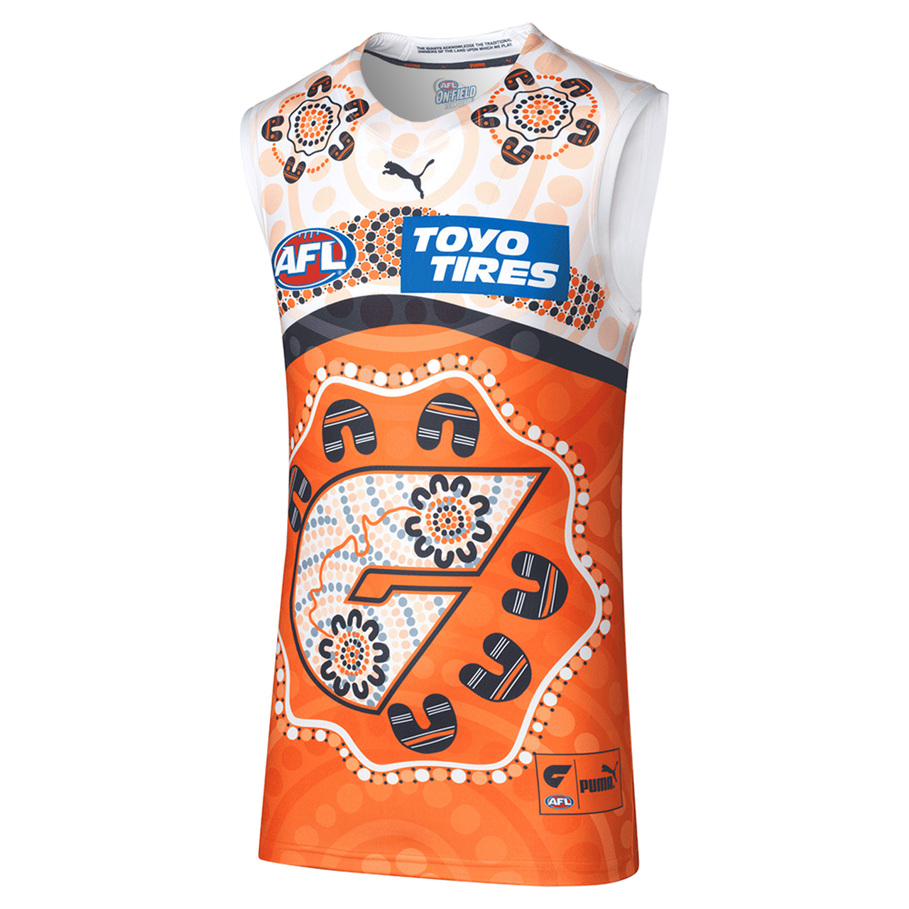 AFL GWS Giants 2022 Guernsey