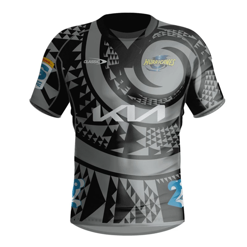 Wellington Hurricanes Super Rugby 2024 Away Jersey