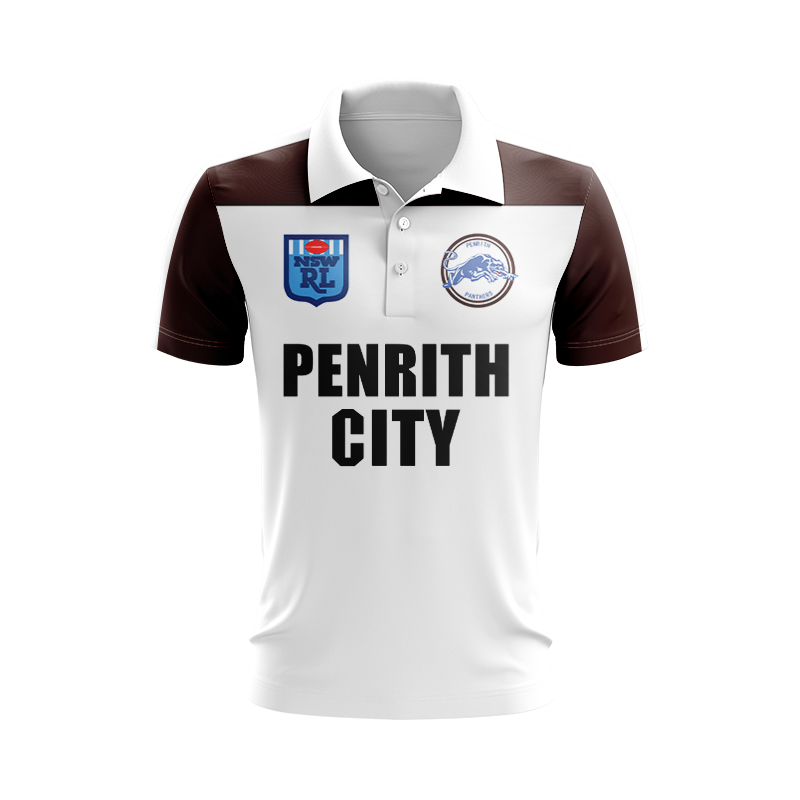 NRL Penrith Panthers 1988 Retro Polo Shirt