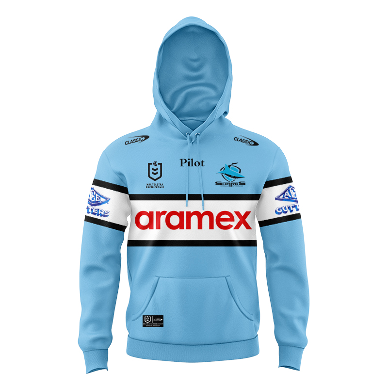 Kid's NRL Cronulla-Sutherland Sharks 2025 Home Hoodie