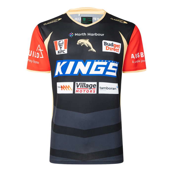 NRL Dolphins 2025 Coaches Training Jersey