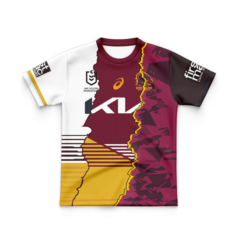 Kid's NRL Brisbane Broncos 2024 Mix Jersey
