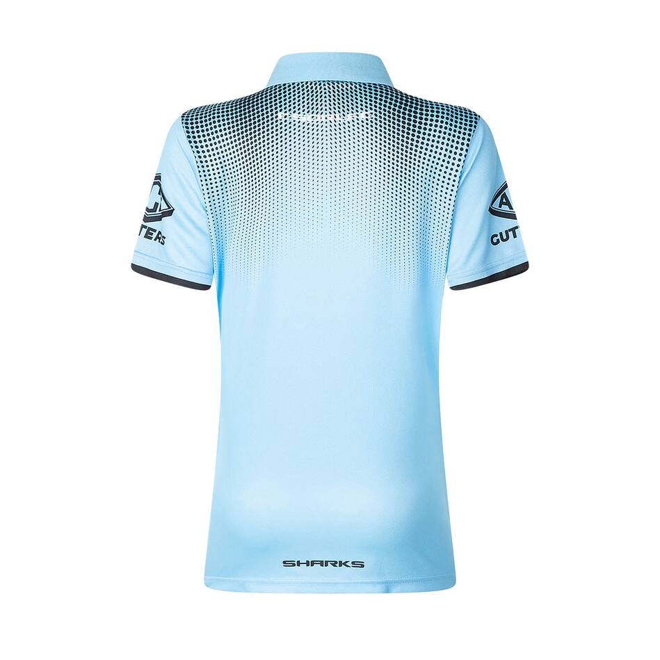 Women's NRL Cronulla-Sutherland Sharks 2025 Players Polo Shirt