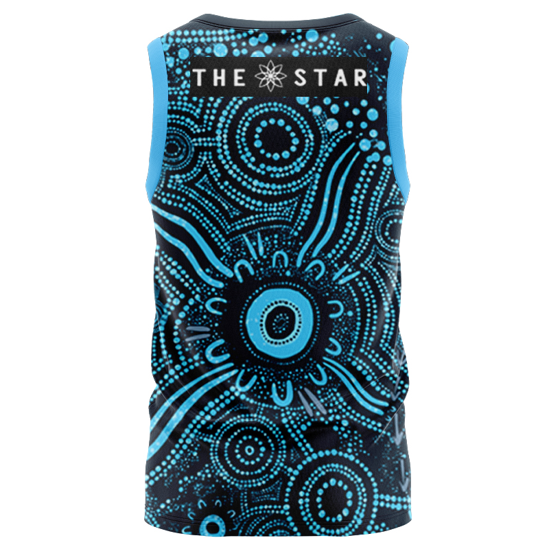 NRL NSW Blues 2024 Indigenous Singlet