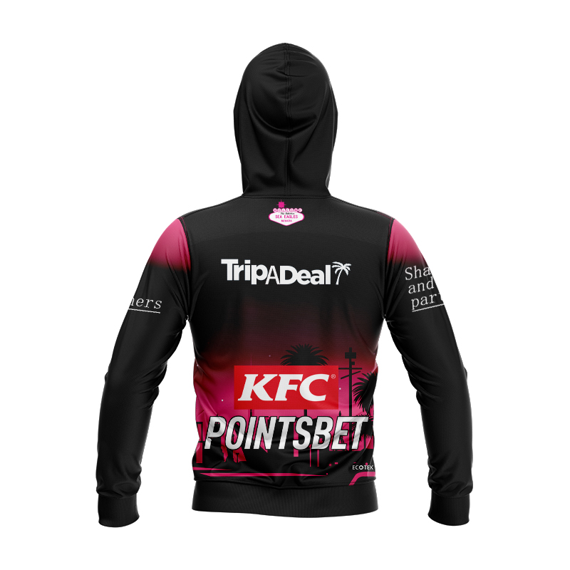 Kid's NRL Manly Warringah Sea Eagles 2024 Las Vegas Warm Up Hoodie