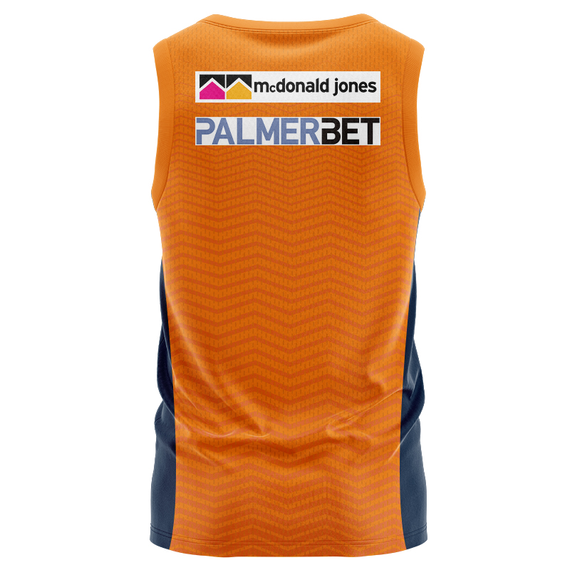 NRL Newcastle Knights 2024 Mining Training Singlet