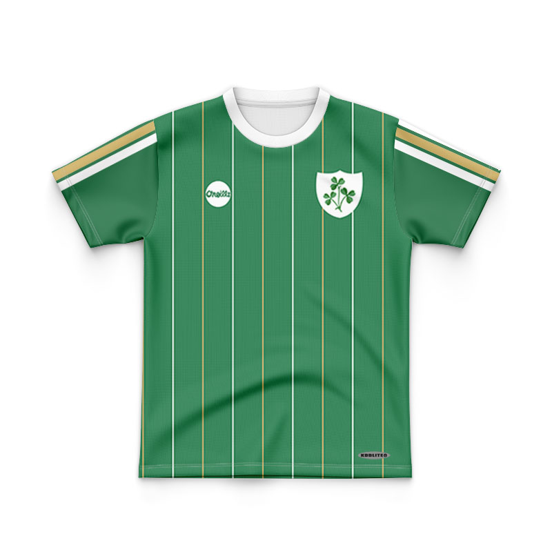 Kid's Ireland 1983-1984 Home Retro Jersey