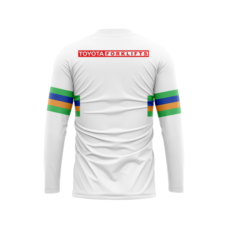 NRL Canberra Raiders 2024 Long Sleeve Away Jersey