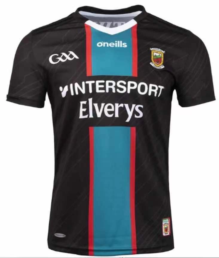 Men's Mayo GAA 2 Stripe 2021-22 Away Jersey