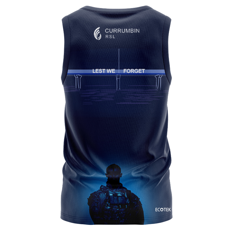 NRL Gold Coast Titans 2024 ANZAC Singlet