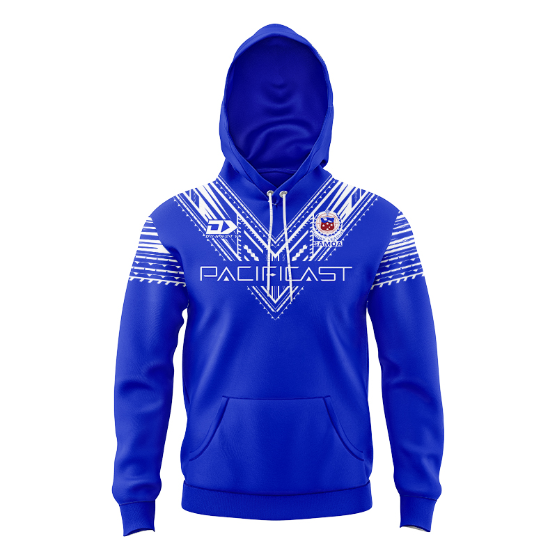 Kid's Toa Samoa Rugby League 2023 Home Hoodie
