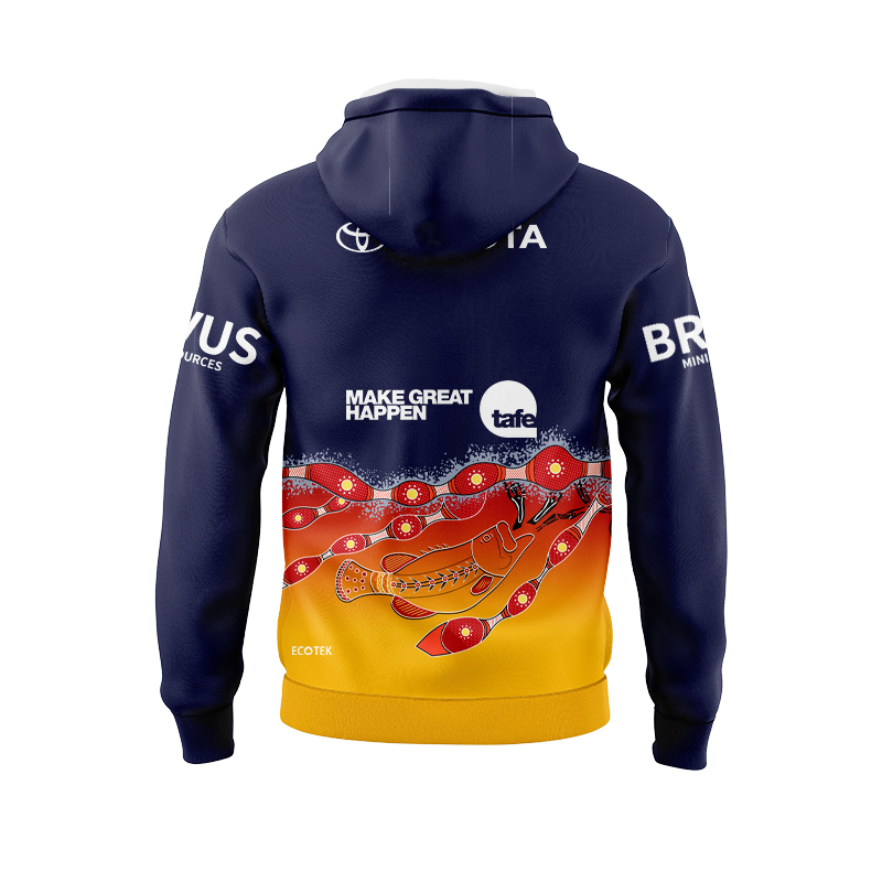 NRL North Queensland Cowboys 2024 Indigenous Hoodie