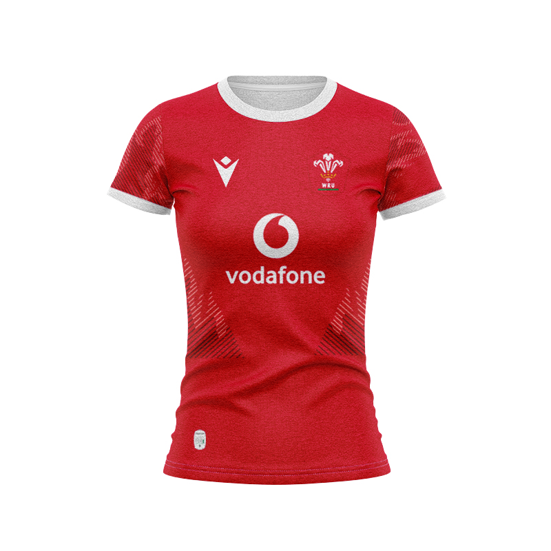 Women's Wales Rugby 2024 Home Jersey