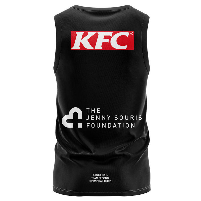 NRL Canterbury-Bankstown Bulldogs 2024 Captains Run Singlet