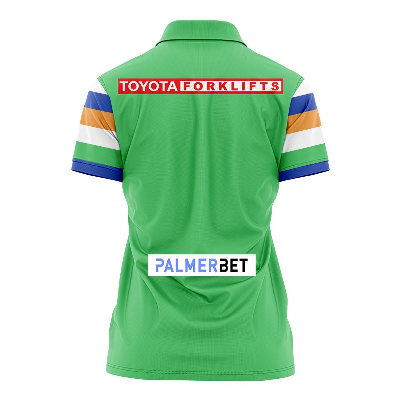 Women's NRL Canberra Raiders 2024 Home Polo Shirt