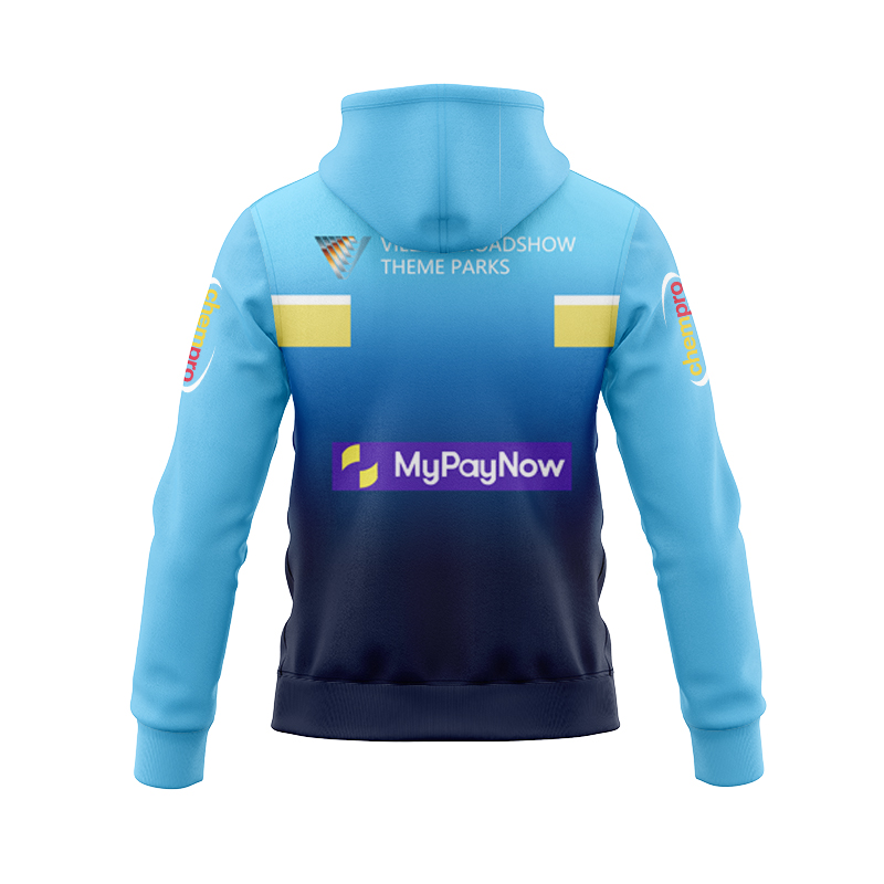 NRL Gold Coast Titans 2024 Home Zipper Hoodie