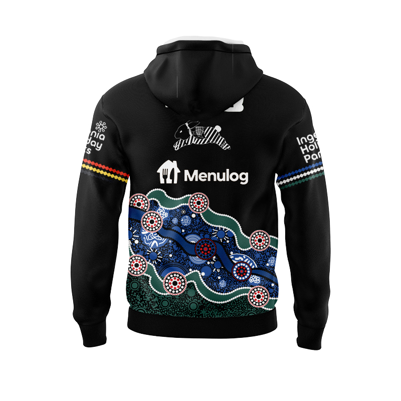NRL South Sydney Rabbitohs 2024 Indigenous Training Hoodie